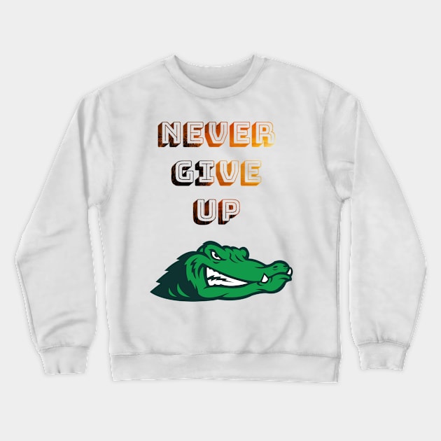 Neve give up Crewneck Sweatshirt by khiconit